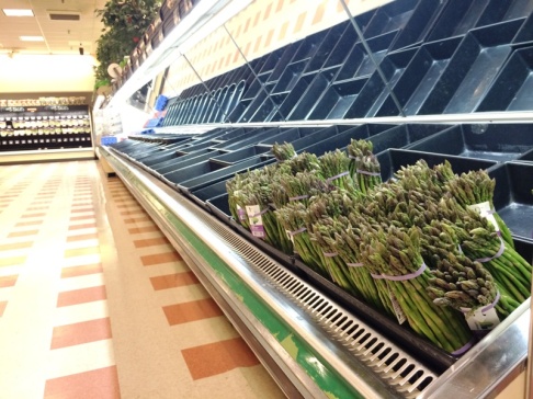 Asparagus at Market Basket